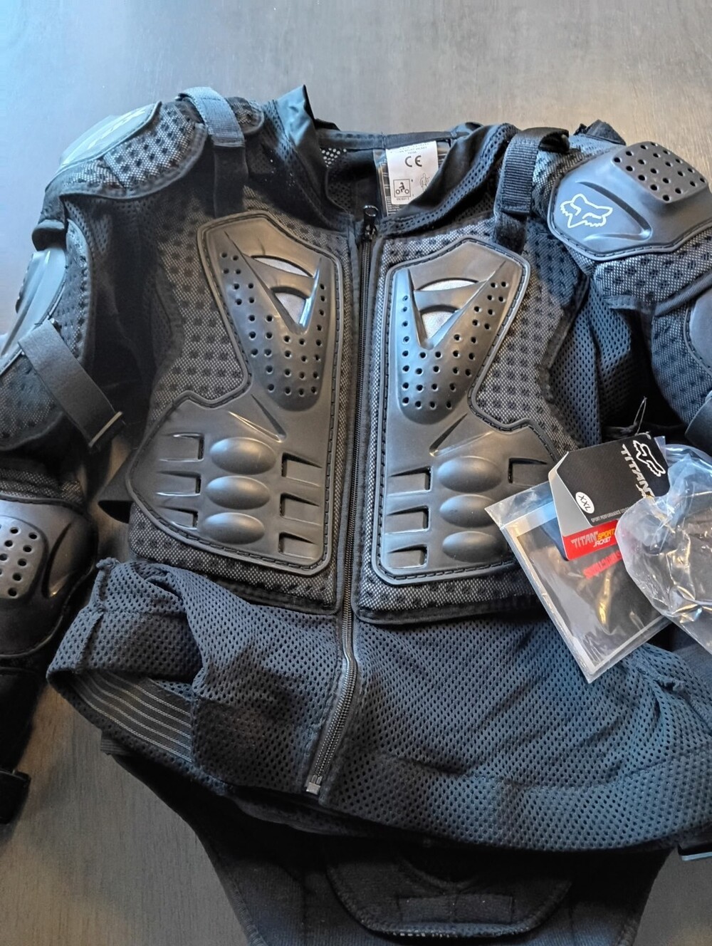 Fox Racing Titan Sports Jacket Mens Size XXL Black NWT